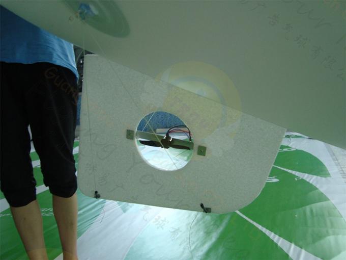 0.18mm 헬륨 PVC 축하 일을 위한을 가진 팽창식 체펠린 비행선, 특별 이벤트를 내화장치하십시오