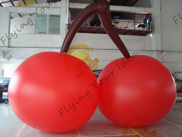 빨간 무역 박람회 전시를 위한 PVC 3m 높은 버찌에 의하여 형성되는 풍선