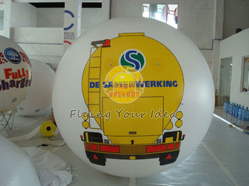 백색 PVC 큰 인쇄한 헬륨은 오프닝 사건을 위한 UV 보호한 인쇄로 팽창합니다